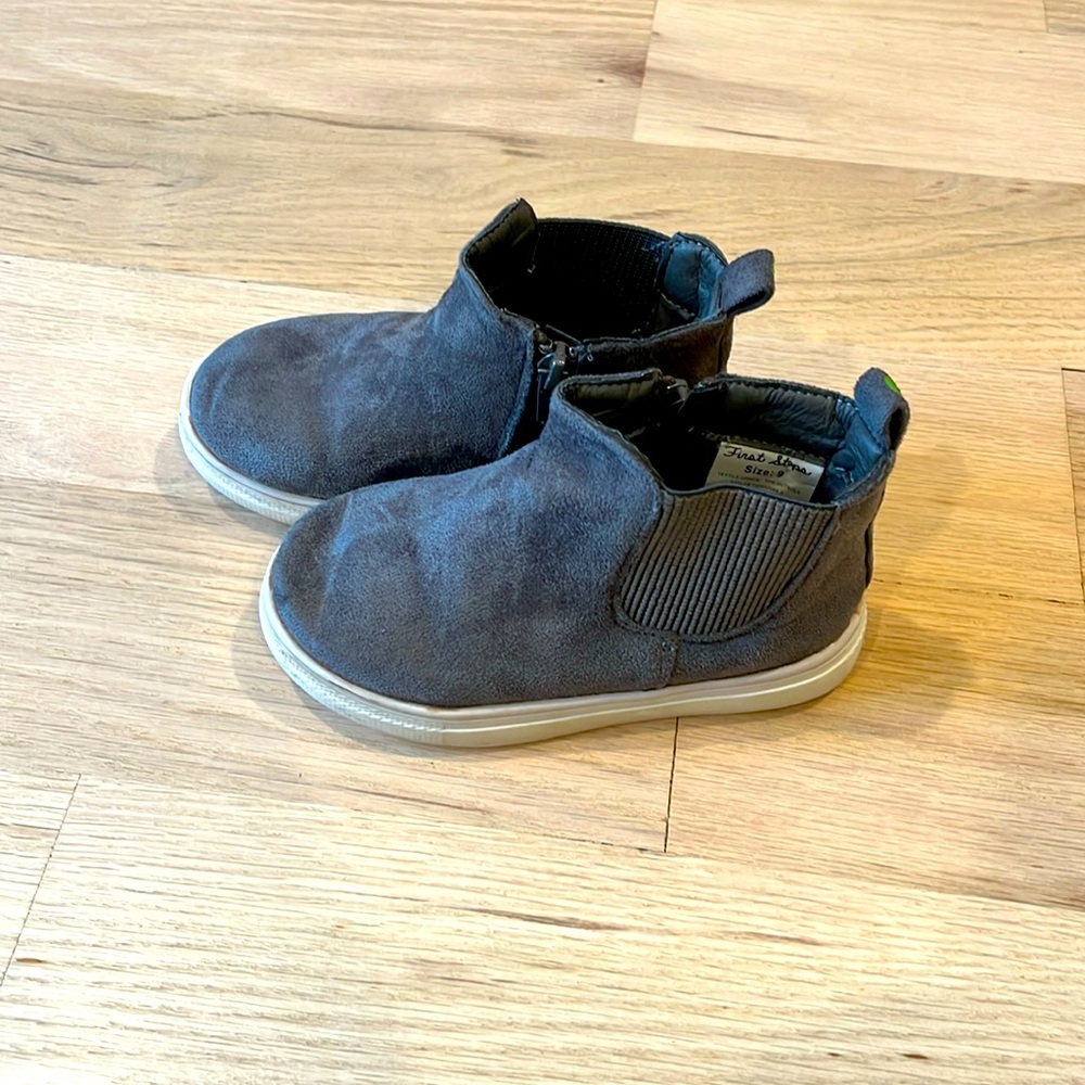 First Steps girls booties.  Size 9.